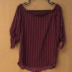 Off the shoulder top